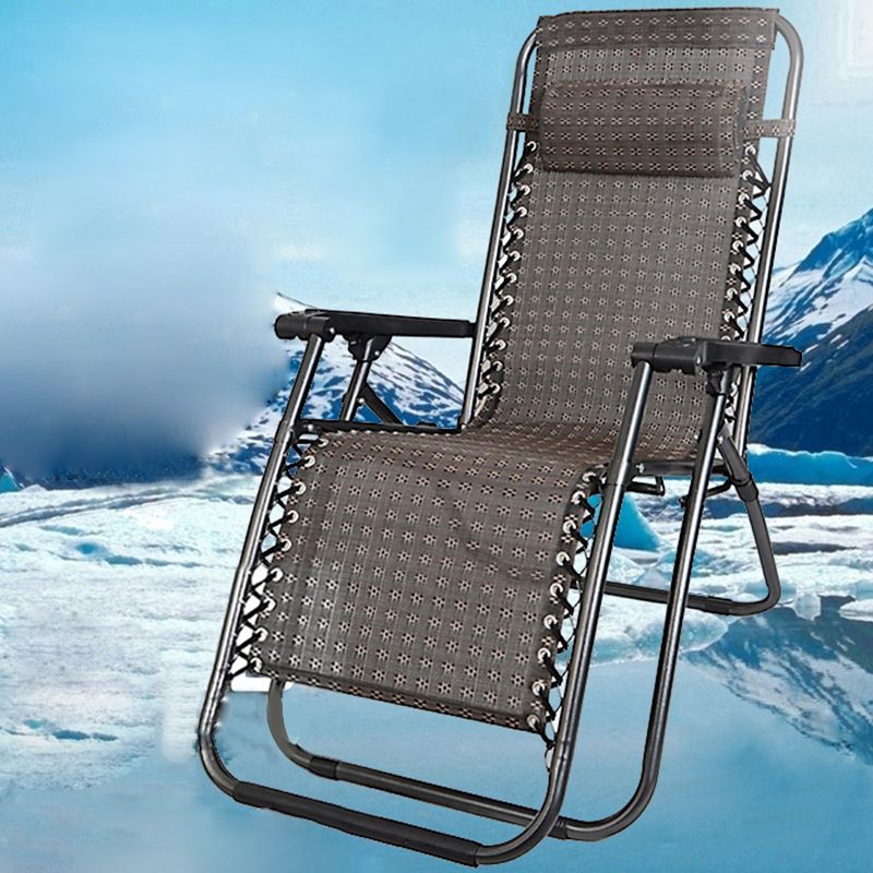 Metal Single Ergonimic Recliner with Arm Contemporary Standard (No Motion) Clearhalo 'Chairs & Seating' 'furn' 'furn_recliners' 'Furniture' 'Living Room Furniture' 'Recliners' 1200x1200_620313d4-3193-43d4-bd6e-80369295b325