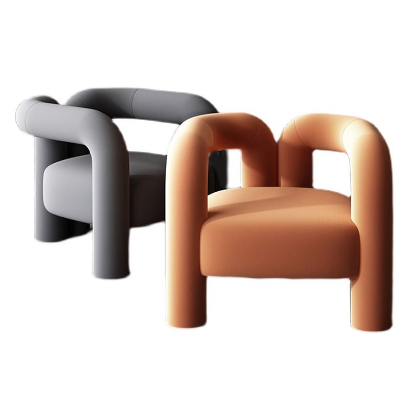 Solid Wood Frame Lounge Chair Arms Included Side Chair for Living Room Clearhalo 'Accent Chairs' 'accent_chairs' 'Chairs & Seating' 'furn' 'furn_accent_chairs' 'Furniture' 'Living Room Furniture' 1200x1200_6205fe5c-5801-4005-adb9-6c1eaed5b693