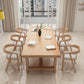 Contemporary Natural Wood Table Pine Rectangle Dining Table with Double Pedestal Clearhalo 'Dining Tables & Seating' 'Dining Tables' 'dining_table' 'furn' 'furn_dining_table' 'Furniture' 'furniture_dining_table' 'Kitchen & Dining Furniture' 'kitchen' 'kitchen_dining_table' 1200x1200_620d5701-dc70-42d6-9075-f21397875618