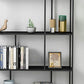 Open Back Bookshelf Glam Style Bookshelf for Study Room and Home Office Clearhalo 'Bookcases' 'furn' 'furn_bookcases' 'Furniture' 'furniture_bookcases' 'kitchen' 'kitchen_bookcases' 'Living Room Furniture' 'Office Furniture' 1200x1200_620e4283-df01-4c2c-a642-9c1065b37ff0