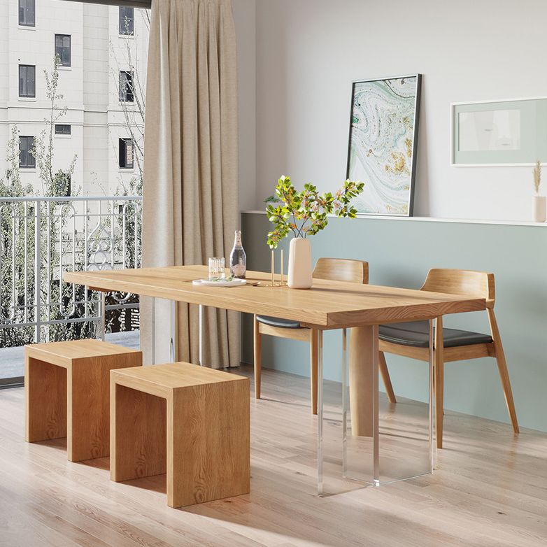 Modern 1/2/3/4/5 Pieces Dining Bench Set Solid Wood Dining Room Furniture Clearhalo 'Dining Room Sets' 'Dining Tables & Seating' 'dining_room_set' 'furn' 'furn_dining_room_set' 'Furniture' 'furniture_dining_room_set' 'Kitchen & Dining Furniture' 1200x1200_62137d44-f2bd-4e51-b031-242a2b64dea1