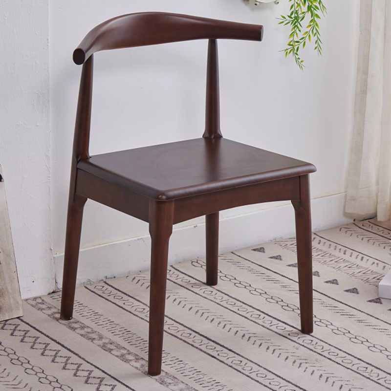 Contemporary Dining Chair Open Back Side Chair with Wood Legs for Home Use Clearhalo ' kitchen&dining_furn' 'Dining Chairs' 'Dining Tables & Seating' 'dining_chair' 'furn' 'furn_dining_chair' 'Furniture' 'furniture_dining_chair' 'Kitchen & Dining Furniture' 'kitchen' 1200x1200_62168a61-41f7-45d1-b1e7-040609732067