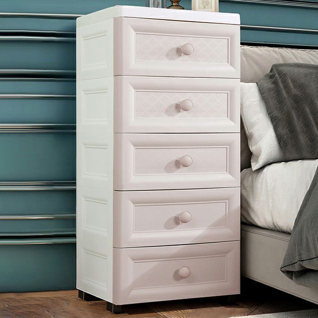 Plastic Wardrobe Armoire with Legs Modern Storage Cabinet with Drawer Clearhalo 'Armoires & Wardrobes' 'armoires_wardrobes' 'Bedroom Furniture' 'furn' 'furn_armoires_wardrobes' 'Furniture' 1200x1200_6219a344-4743-481b-ac12-8e284d900789