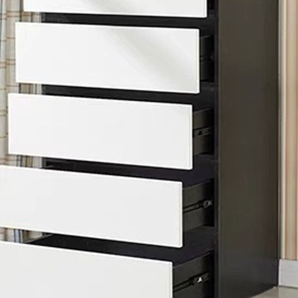 Contemporary Chest with Wooden Drawers Water Resistant Chest