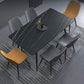 Metal Industrial Rectangle Dining Table Sintered Stone Table for Dining Room Clearhalo ' dining_table' 'Dining Tables & Seating' 'Dining Tables' 'furn' 'furn_dining_table' 'Furniture' 'furniture_dining_table' 'Kitchen & Dining Furniture' 'kitchen&dining_furn' 'kitchen' 'kitchen_dining_table' 1200x1200_621d64a5-54d1-41fa-b5b1-27d68ad27ee5