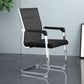 Silver Metal Modern Conference Stuhl mit atmungsaktivem Airgrid Seat Office Stuhl