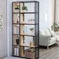 Modern Metal and Wooden Book Shelf Open Study Room Bookcase with Shelves Clearhalo 'Bookcases' 'furn' 'furn_bookcases' 'Furniture' 'Office Furniture' 1200x1200_621ee691-e412-4736-901c-e3ddc3ae4578