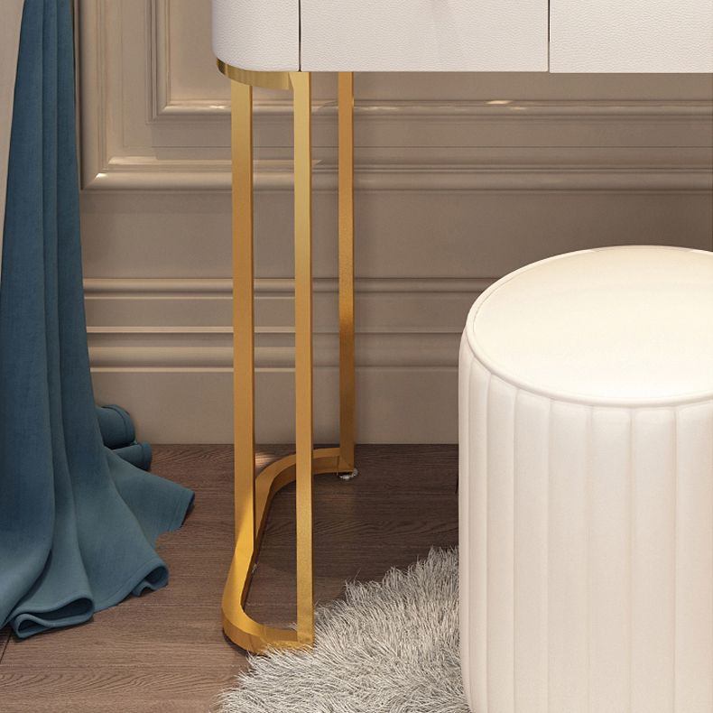 Trucco in legno in legno vanity da scrivania da stoccaggio da toeletta set con cassetto