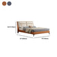 Glam Solid Wood Mattress Included with Headboard Panel Rectangular Bed Frame