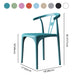 Modern Style Plastic Dining Chairs Dining Stackable Side Chair for Kitchen Clearhalo ' kitchen&dining_furn' 'Dining Chairs' 'Dining Tables & Seating' 'dining_chair' 'furn' 'furn_dining_chair' 'Furniture' 'furniture_dining_chair' 'Kitchen & Dining Furniture' 'kitchen' 1200x1200_6225fe6d-2b55-4bab-9eb2-8b66ab0c8f80