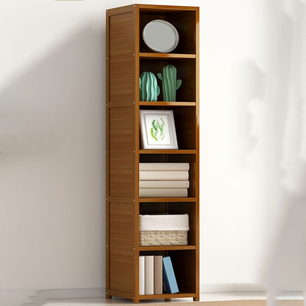 11.8"W Rectangle Accent Chest, Brown Mid-Century Modern Cabinet with Shelves Clearhalo 'Cabinets & Chests' 'cabinets_chests' 'furn' 'furn_cabinets_chests' 'Furniture' 'Living Room Furniture' 1200x1200_62281e85-9455-4232-b5b6-ae2f9ef927a5