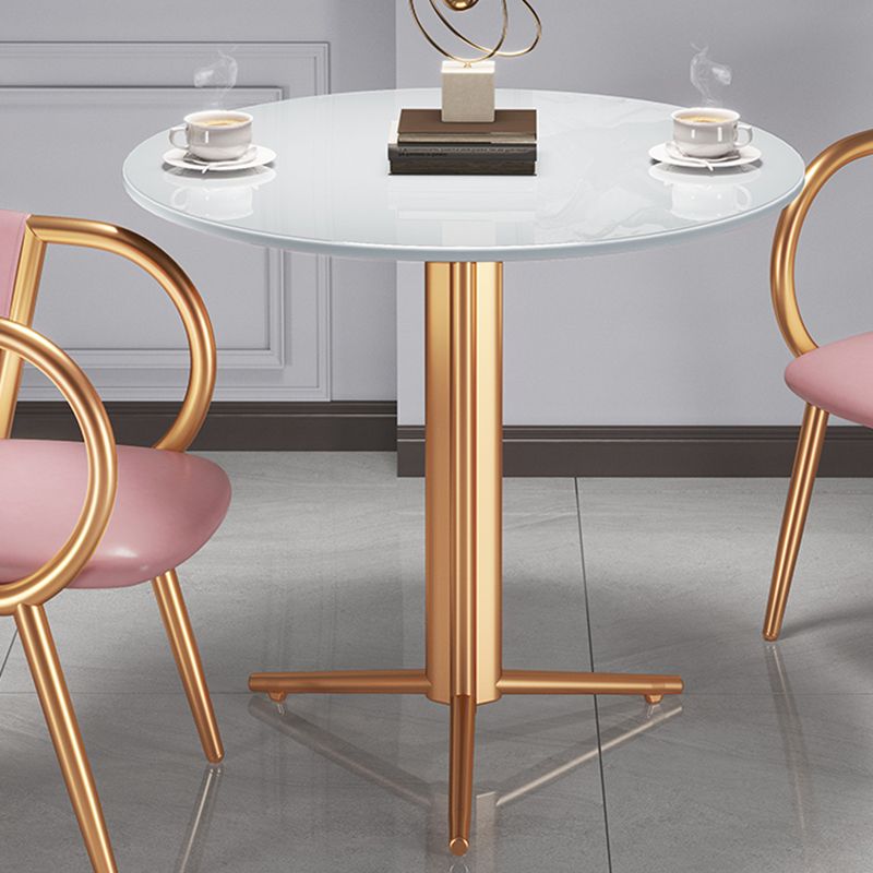 Stone Dining Table Traditional Luxury Dining Site Table with Tripod Base Clearhalo ' dining_table' 'Dining Tables & Seating' 'Dining Tables' 'furn' 'furn_dining_table' 'Furniture' 'furniture_dining_table' 'Kitchen & Dining Furniture' 'kitchen&dining_furn' 'kitchen' 'kitchen_dining_table' 1200x1200_62295a8e-7b21-420b-ae0c-58e026e71a8c