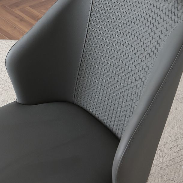 Silla contemporánea sillas laterales de viento sin brazo para la cocina con patas de metal