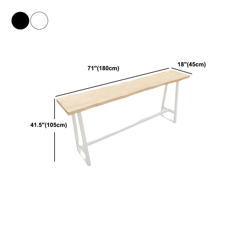 Solid Wood Bar Dining Table Traditional Luxury Rectangle Bar Table with Trestle Base Clearhalo 'Bar Furniture' 'Bar Tables' 'bar_tables' 'furn' 'furn_bar_tables' 'Furniture' 'Kitchen & Dining Furniture' 1200x1200_622ef9e9-5213-4ed7-a79f-a4ae4e53086e