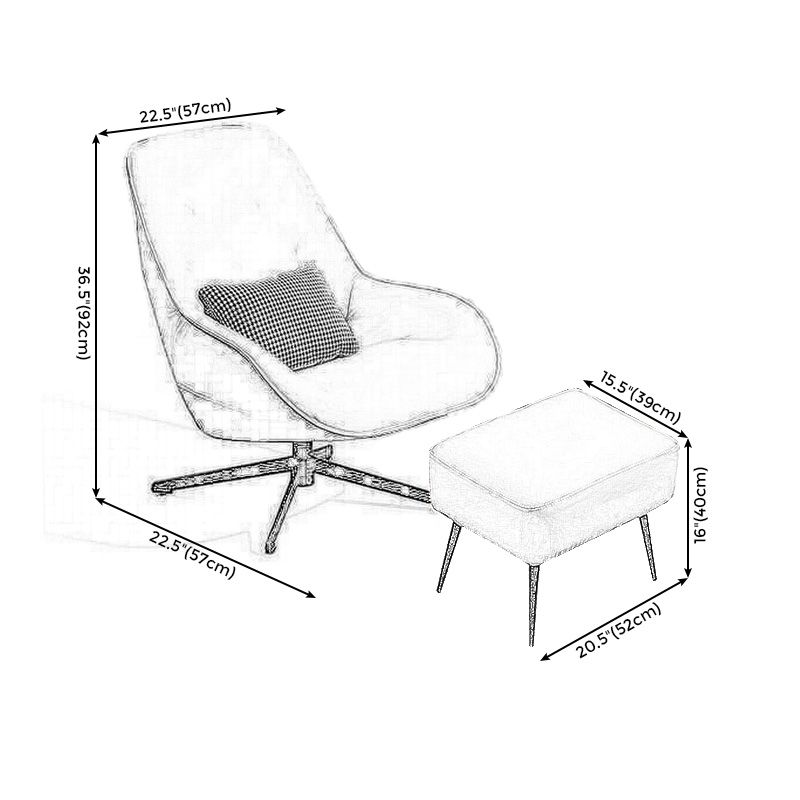 22.44"Wide*22.44"Deep Bonded Leather Armless Chair with Spider Base Clearhalo 'Accent Chairs' 'accent_chairs' 'Chairs & Seating' 'furn' 'furn_accent_chairs' 'Furniture' 'Living Room Furniture' 1200x1200_622fefe6-c26a-4980-8ee5-53014d67a6e8