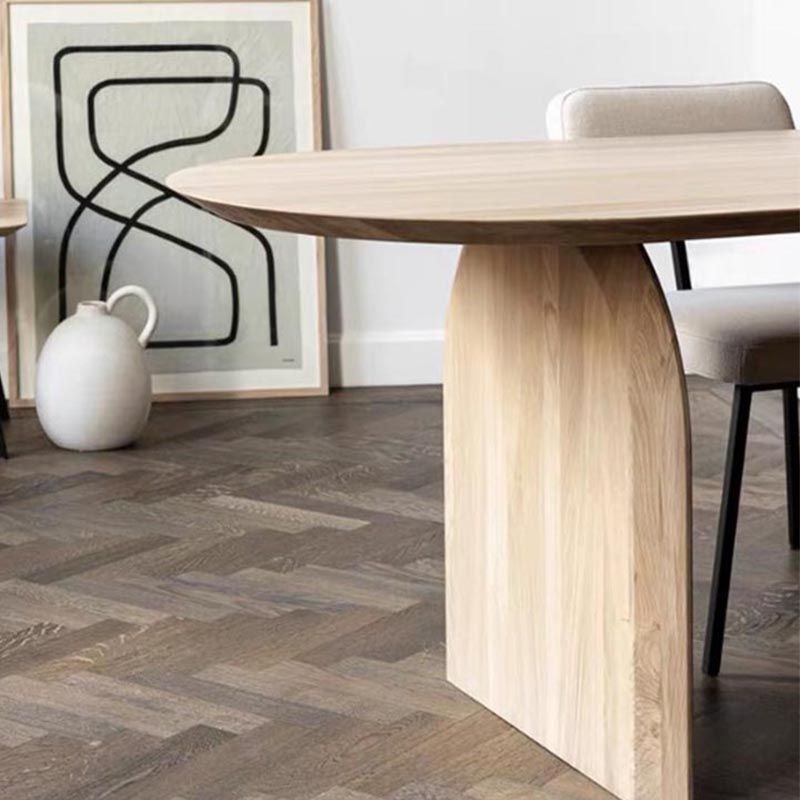 Industrial Pine Wood Office Desk Oval Desk with Solid Wood Base Clearhalo 'furn' 'furn_office_desk' 'Furniture' 'Office Desks' 'Office Furniture' 'office_desk' 1200x1200_6230123e-39e9-4bfa-bd42-9d9d1a6efea2