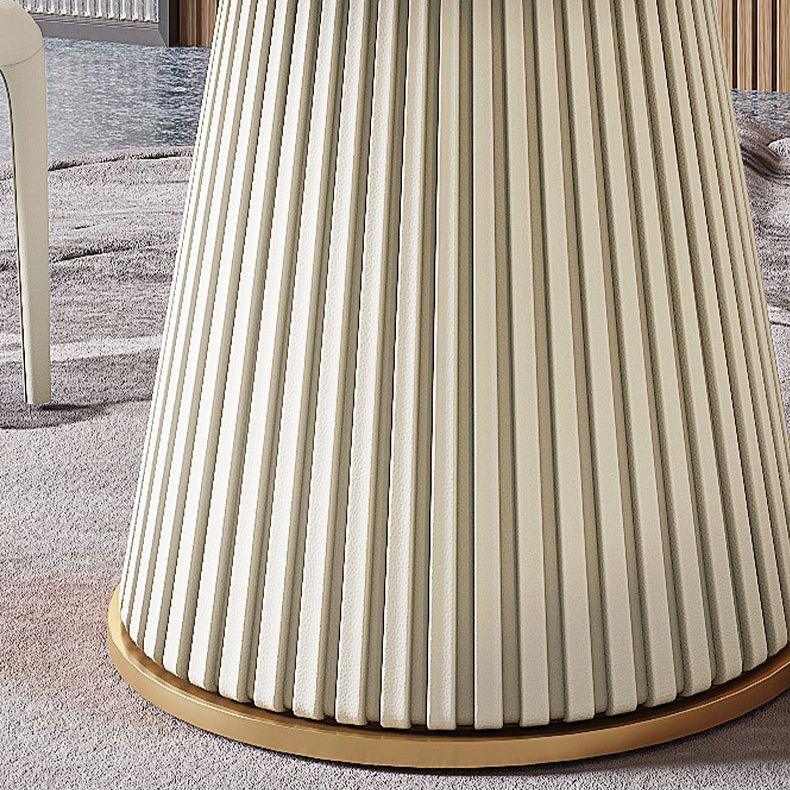 Glam Sintered Stone Dining Set 1/4/5/7 Pieces Dining Set for Dining Areas