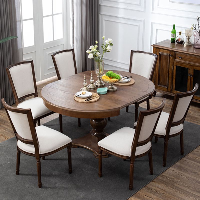 Traditional Wood Dining Armless Chair Open Back Dining Side Chair for Home Use Clearhalo ' kitchen&dining_furn' 'Dining Chairs' 'Dining Tables & Seating' 'dining_chair' 'furn' 'furn_dining_chair' 'Furniture' 'furniture_dining_chair' 'Kitchen & Dining Furniture' 'kitchen' 1200x1200_62312646-fae7-49d4-9f2d-dc3d6fe8fc9d