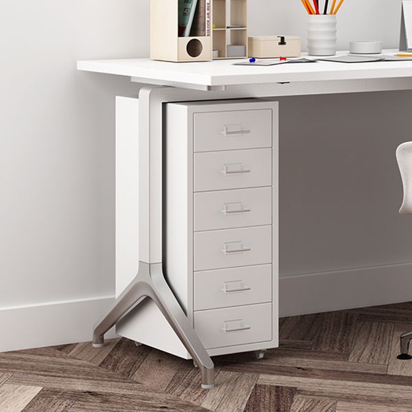 Archivos contemporáneos Pedestal de archivo de archivo de fuego de acero marco de acero para oficina