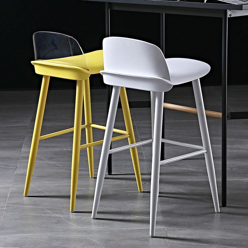 Scandinavian Style Metal Legs Bar-stool Counter Stool for Restaurant Bar (set of 2) Clearhalo 'Bar Furniture' 'Bar Stools' 'bar_stools' 'furn' 'furn_bar_stools' 'furniture_bar_stools' 'Kitchen & Dining Furniture' 'kitchen&dining_furn' 'kitchen' 'kitchen_furn' Furniture' 1200x1200_62320a97-8d12-4b66-9776-7ba5ef8a7fbf
