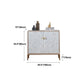 Modern Living Room Buffet Wood and Metal Sideboard Buffet in White Clearhalo 'buffet_sideboard' 'Buffets & Sideboards' 'furn' 'furn_buffet_sideboard' 'Furniture' 'Kitchen & Dining Furniture' 1200x1200_62355216-e5f8-4690-bfbc-d5bcfff9ce6e