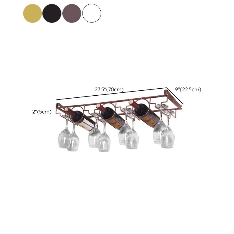 Industrialhanges Weinhalter Metall Weinglas Stammwarenregalhalter