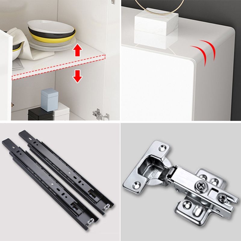 Glam Style Sideboard Wood Buffet Stand with Cabinets and Drawers Clearhalo 'buffet_sideboard' 'Buffets & Sideboards' 'furn' 'furn_buffet_sideboard' 'Furniture' 'Kitchen & Dining Furniture' 1200x1200_62373b48-3bb5-4d82-90a6-f4c6e4cd6139