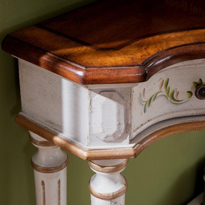 Mesa de acento de madera Victoria Forma gratuita Table de consola de sofá para Hall