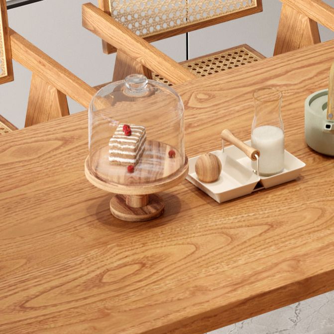 Modern Solid Wood Dining Set 1/2/5/7 Pieces Dining Table with Wood Chairs Clearhalo 'Dining Room Sets' 'Dining Tables & Seating' 'dining_room_set' 'furn' 'furn_dining_room_set' 'Furniture' 'Kitchen & Dining Furniture' 1200x1200_62386df9-6583-4a0c-9bcd-3d081d388ff8