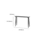 Industrial Style Bar Table Stone Rectangle Pub Table in Gray Clearhalo 'Bar Furniture' 'Bar Tables' 'bar_tables' 'furn' 'furn_bar_tables' 'Furniture' 'Kitchen & Dining Furniture' 1200x1200_623b3cdb-f0cb-4ed2-b6bf-30e3c2ad3370