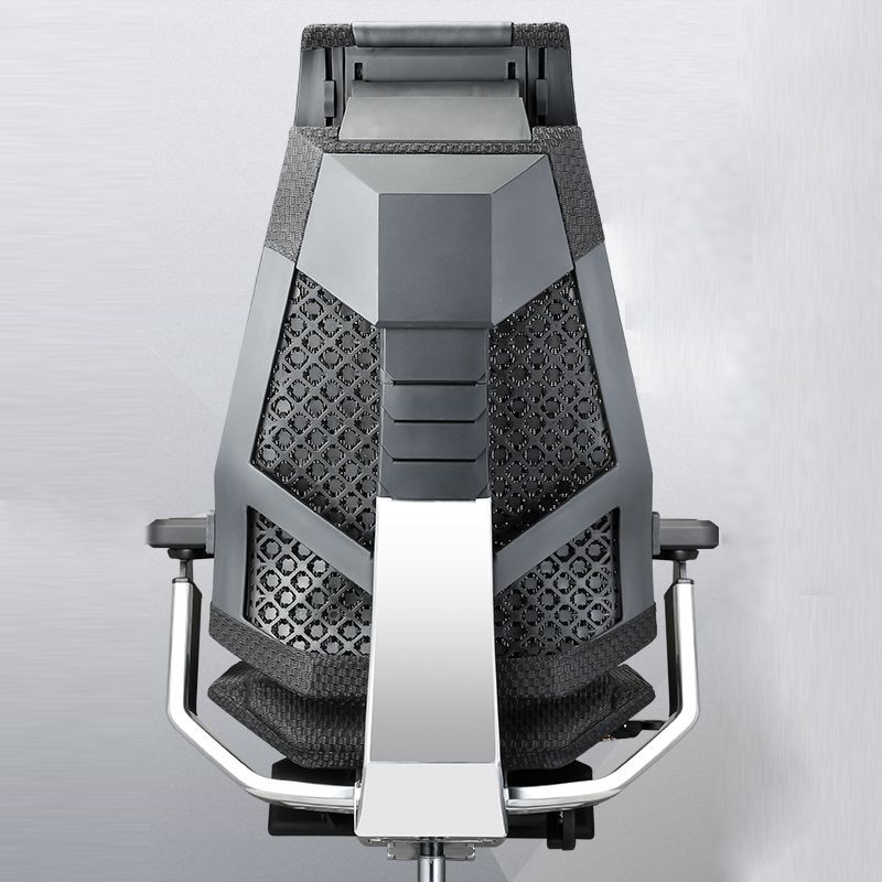 Modern Slide Office Chair Removable Arms Adjustable Seat Height Desk Chair with Wheels Clearhalo 'furn' 'furn_office_chair' 'Furniture' 'Office Chairs' 'Office Furniture' 'office_chair' 1200x1200_623c7575-e3db-49d9-8d1c-ccf6268feccb