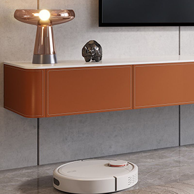 Contemporary TV Console Wall Mounted Stone Media Console for Home Clearhalo 'furn' 'furn_tv_stands_entertainment_centers' 'Furniture' 'Living Room Furniture' 'TV Stands & Entertainment Centers' 'TV Stands & Media Storage Furniture' 'tv_stands_entertainment_centers' 1200x1200_623d6aae-d589-4ded-8540-9cfabb83ce1d