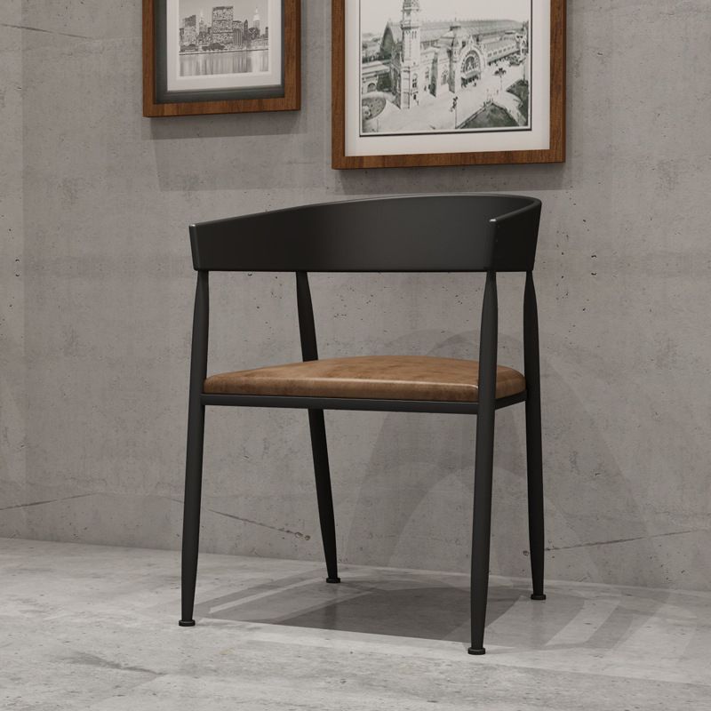 Industrial Metal Dining Table Furniture 1/2/3/5 Pieces Home Table and Chair Set Clearhalo 'Dining Room Sets' 'Dining Tables & Seating' 'dining_room_set' 'furn' 'furn_dining_room_set' 'Furniture' 'Kitchen & Dining Furniture' 1200x1200_623e21e6-714b-4607-8c17-5e4e432ed5ff