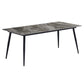 Industrial Sintered Stone Dining Table 4 Legs Carbon Steel Base Rectangle Table for Home Clearhalo ' dining_table' 'Dining Tables & Seating' 'Dining Tables' 'furn' 'furn_dining_table' 'Furniture' 'furniture_dining_table' 'Kitchen & Dining Furniture' 'kitchen&dining_furn' 'kitchen' 'kitchen_dining_table' 1200x1200_623e37be-cce7-48a0-a641-f2467150705a