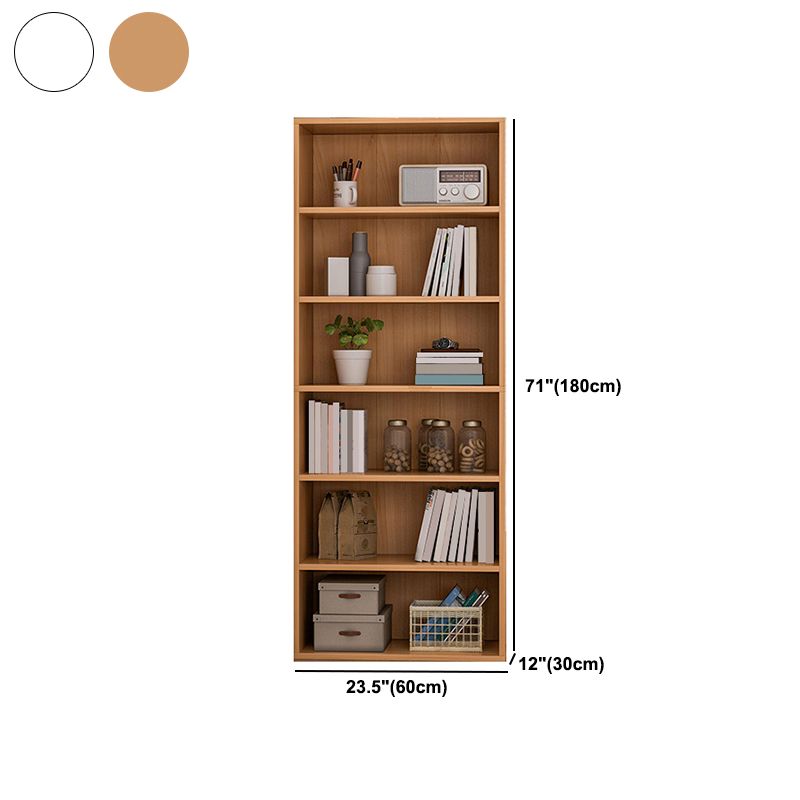 Modern Engineered Wood Bookcase Standard Bookshelf for Any Room 23.6" L X 11.8" H