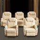 Mid-Century Modern Faux Leather Club Chair Recliner Massage Home Theater Recliner Clearhalo 'Chairs & Seating' 'furn' 'furn_recliners' 'Furniture' 'Living Room Furniture' 'Recliners' 1200x1200_6243d062-31f0-4752-9db2-7851f2710ea9