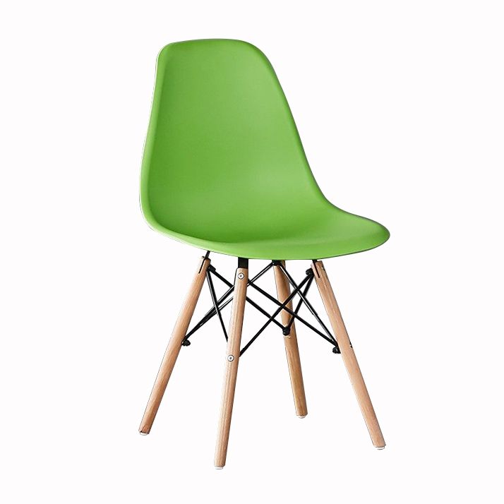 Wood Scandinavian Kitchen Dining Chair Solid Back Side Chair Clearhalo ' kitchen&dining_furn' 'Dining Chairs' 'Dining Tables & Seating' 'dining_chair' 'Furniture' 'furniture_dining_chair' 'Kitchen & Dining Furniture' 'kitchen' 1200x1200_6243fe10-e684-4395-bd51-75de1e4f9ec5