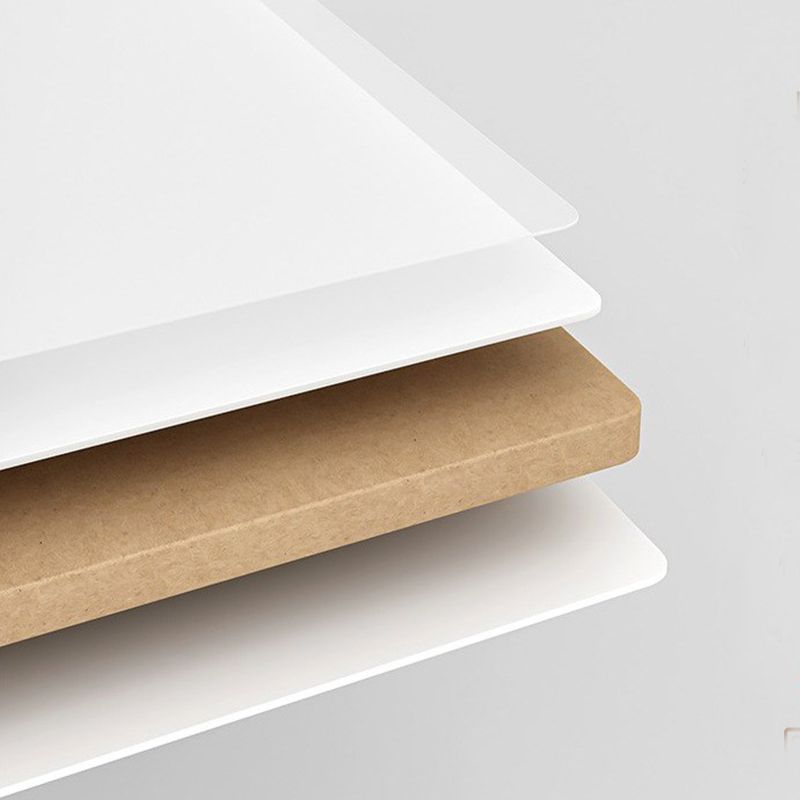 Coffre de rangement en bois de style moderne, commode de rangement pour chevet