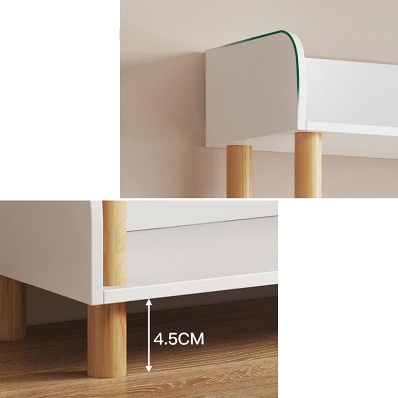 オープン木製本棚モダンなミニマリストのホームリビングルーム本棚