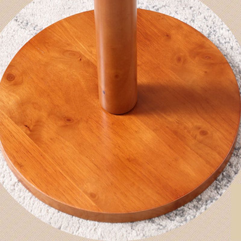 Piatto di ingresso in legno di gomma Rack moderno albero di entrata per soggiorno per soggiorno