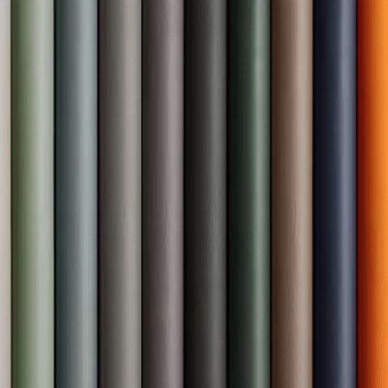 Modern bruin waterbestendige pouf kant ronde pouf voor woonkamer