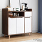Modern Style Kitchen Sideboard Engineered Wood Sideboard with Open Storage Clearhalo 'buffet_sideboard' 'Buffets & Sideboards' 'furn' 'furn_buffet_sideboard' 'Furniture' 'Kitchen & Dining Furniture' 1200x1200_625395d7-230d-4464-9f0c-61fbe1eba446