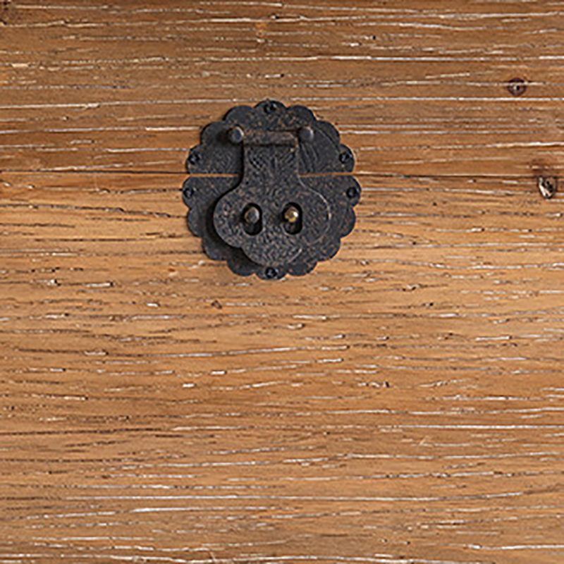 Brown Accent Cabinet Wood and Metal Chest with Storage Drawers Clearhalo 'Cabinets & Chests' 'cabinets_chests' 'furn' 'furn_cabinets_chests' 'Furniture' 'Living Room Furniture' 1200x1200_6254f066-f82b-43e8-944d-e37609ddc44f