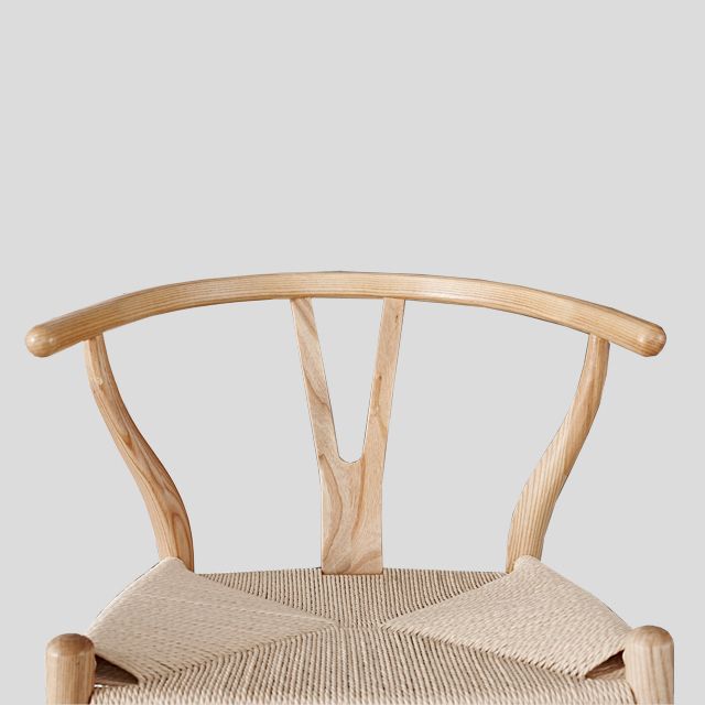 Contemporary Home Wood Arm Chair Natural Wishbone Dining Chair (Set of 2) Clearhalo ' kitchen&dining_furn' 'Dining Chairs' 'Dining Tables & Seating' 'dining_chair' 'furn' 'furn_dining_chair' 'Furniture' 'furniture_dining_chair' 'Kitchen & Dining Furniture' 'kitchen' 1200x1200_6256796e-83ce-4f5a-b2bb-796f82fd6491