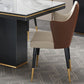 Glam 1/4/6/7/9 Pieces Dining Set Rectangle Stone Dining Table Furniture for Dining Room Clearhalo 'Dining Room Sets' 'Dining Tables & Seating' 'dining_room_set' 'furn' 'furn_dining_room_set' 'Furniture' 'furniture_dining_room_set' 'Kitchen & Dining Furniture' 'kitchen&dining_furn' 'kitchen' 1200x1200_625704f5-00b7-419c-bc5f-dc84a498001b