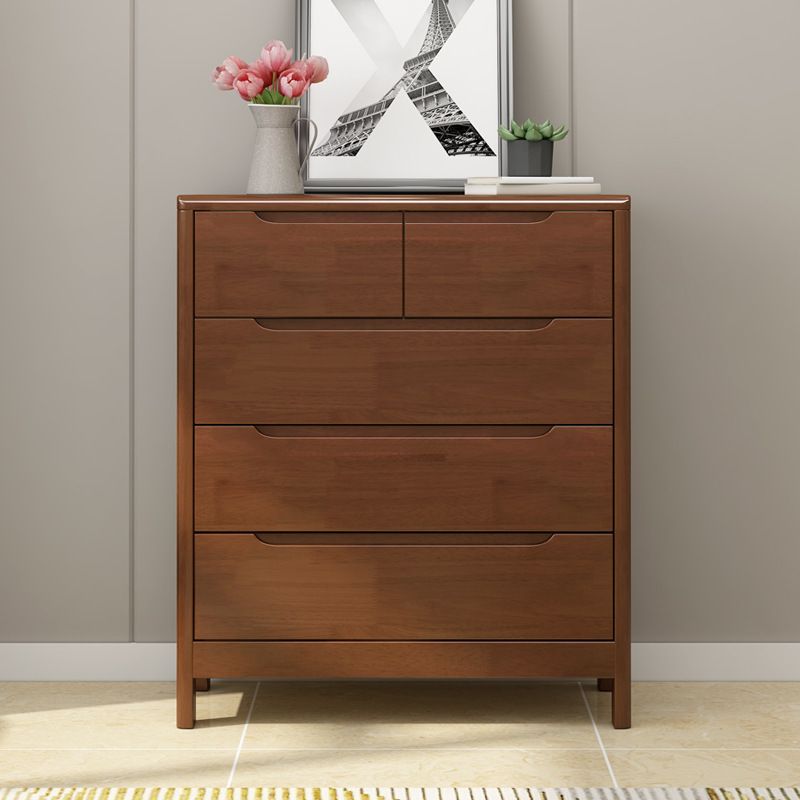 Mid-Century Modern Chest Squared Legs with Drawer Solid Wood Accent Chest Clearhalo 'Cabinets & Chests' 'cabinets_chests' 'furn' 'furn_cabinets_chests' 'Furniture' 'Living Room Furniture' 1200x1200_625a6d61-cd49-4bf3-9bb8-97aeacd4f144