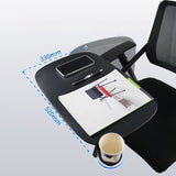 Magh Mid Back Conference Conference Chair contemporanea ergonomica a braccia a braccia