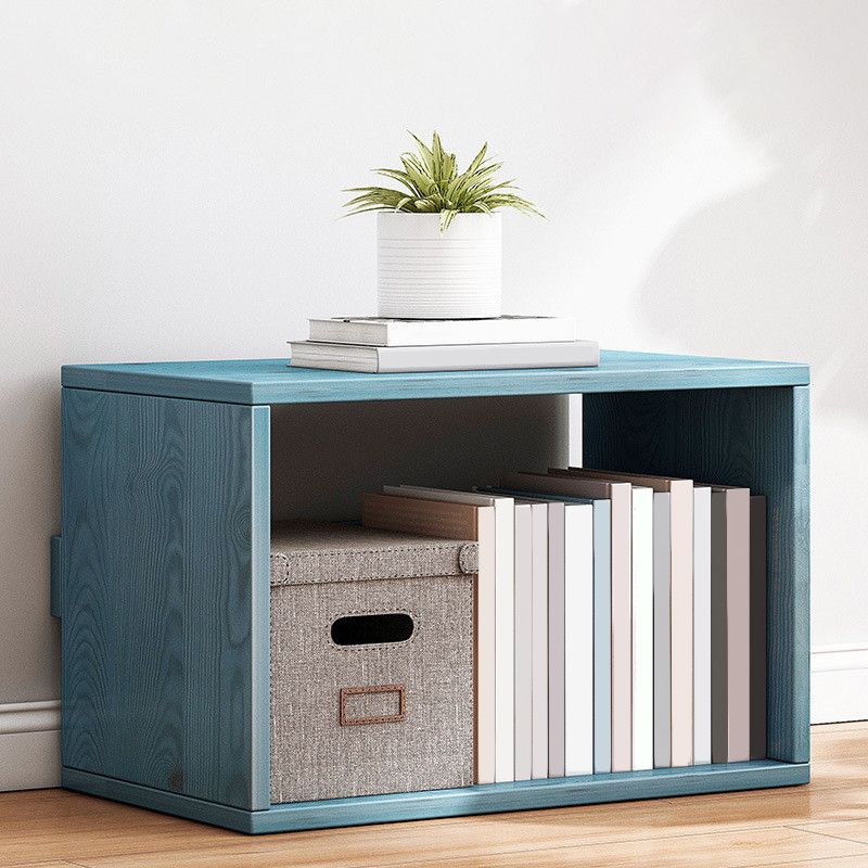 Modern & Contemporary Shelf Bookcase Open Back Bookshelf, 17.72" L x 7.09" W x 11.02" H