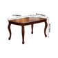 Rectangle Dining Room Collection 4-foot Home Furniture for Dining Room Clearhalo ' dining_table' 'Dining Tables & Seating' 'Dining Tables' 'furn' 'furn_dining_table' 'Furniture' 'furniture_dining_table' 'Kitchen & Dining Furniture' 'kitchen&dining_furn' 'kitchen' 'kitchen_dining_table' 1200x1200_625dc47a-1e5e-4eb2-8c3c-fa2bb6a1b91d