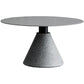 Slate Coffee Table Round Modern Minimalist Coffee Table for Living Room